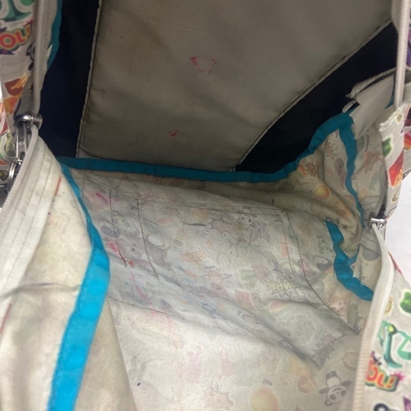 Jansport Student Mutli Character Bang Smash Hot Rare Book Bag Backpack - Picture 6 of 8